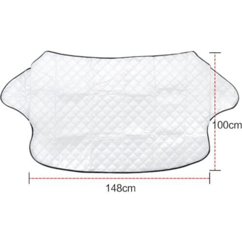 Car Thickening Snow Cover Silver Magnetic Sun Shade Protector Auto Accessories Car Windshield Cover Protect Window