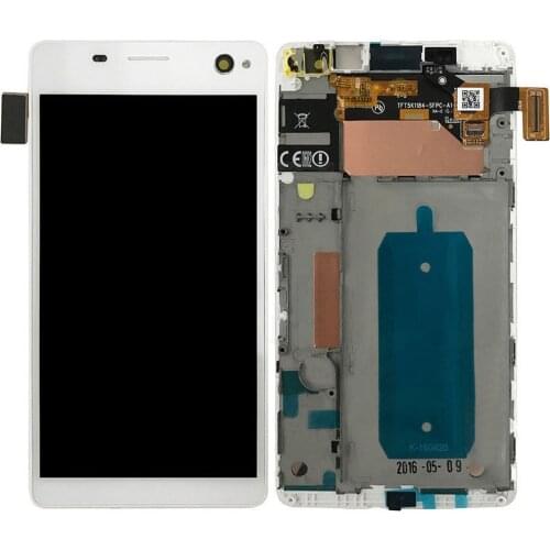 For Sony Xperia C4 E5303 E5306 E5333 E5343 E5353 E5363 Touch Screen Digitizer Sensor Glass + LCD Display Panel Assembly + frame