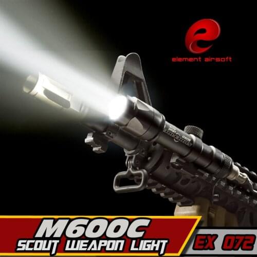 Element Surefir M600C Tactical Weapons For Airsoft Scout Flashlight Hunting Wapens Softair Arsoft Armas Wapen IPSC Waffen Light