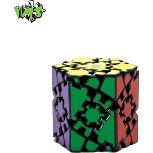 Newest LanLan Hexagonal Prism Magic Cube Educational Puzzle Cubo Magico Professional Intelligence Adults Kids Gifts with Bracket