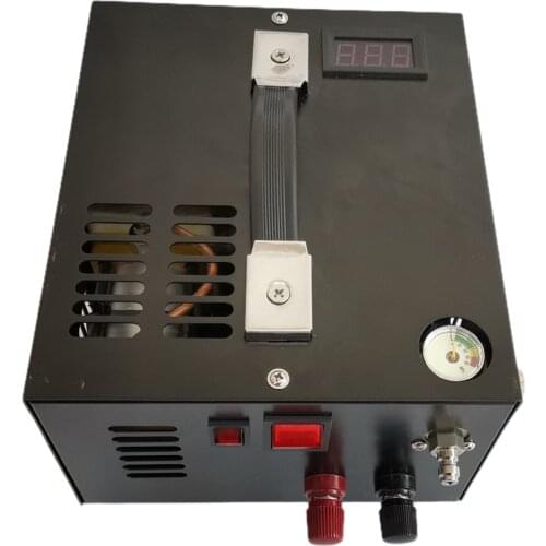 4500psi 12V Portable Mini Pcp Air Compressor with 110V 220V Transformer