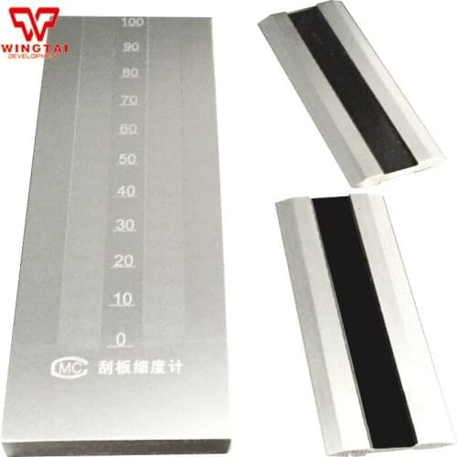 QXP Double Groove Stainless Steel Lab Equipment Double Groove Grindometer