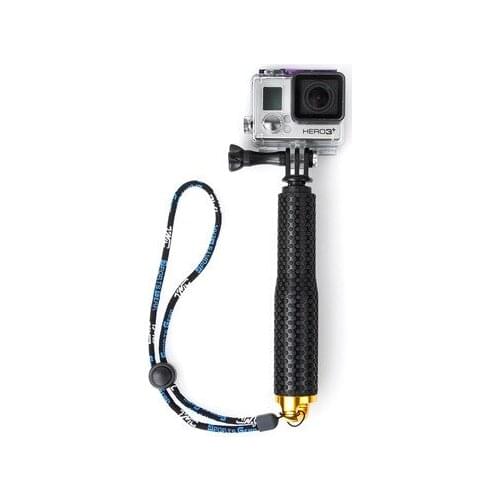 New for Gopro Selfie Stick Three-way Aluminum Alloy 19-inch Selfie Stick Sports Camera Diving Stick