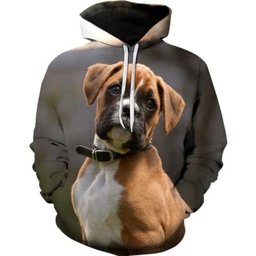 Animal Pug 3D Print Hoodie For Men Fashion Autumn Winter Sweatshirt Casual Dog Sports Suit Pullover Outerwear Oversized Harajuku