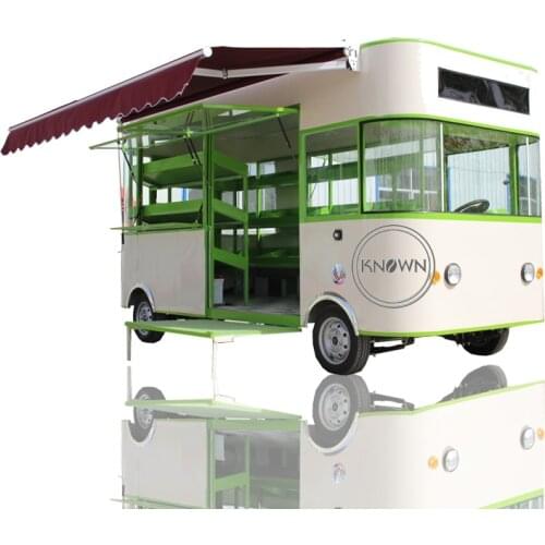Big Capacity Outdoor Mobile Food Cart For Fruit Food Trailer Mobile Food Truck Good Price