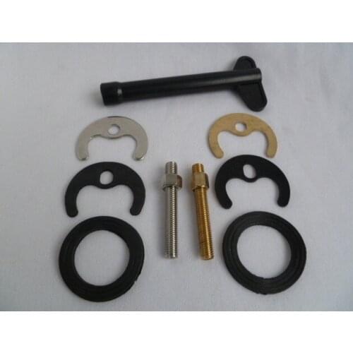 Single hole hot and cold faucet horseshoe piece mounting fastening fitting fitting screw screw repair sleeve tool