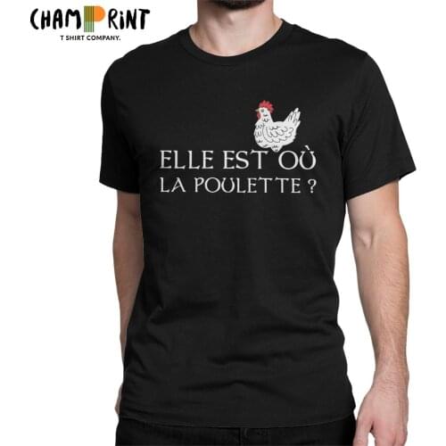 Kaamelott Wheres The Chick T-Shirt for Men Funny Pure Cotton Tee Shirt Crewneck Short Sleeve T Shirt 6XL Clothes