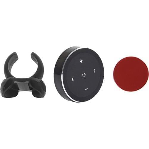 Replacement for Android IOS Smartphone Control Wireless Bluetooth Media Steering Wheel Remote Control Music Play