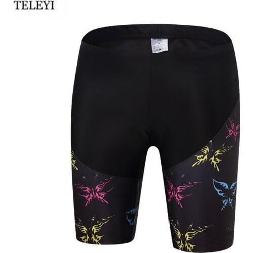 TELEYI Team Womens Cycling Shorts Cycling clothing Bike Padded shorts bicycle Cycling shorts Cycling wear XS-4XL