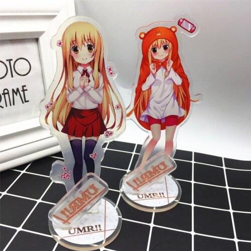 Anime Himouto! Umaru-chan Acrylic Stand Model Toys Himouto! Action Figure Pendant toy double-side gift