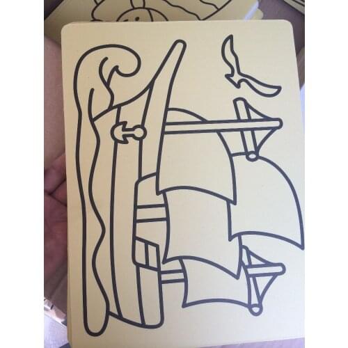 Free shipping A4 500gsm card for Color Sand art, thick sand art cards, only cards Does not contain sand and bags