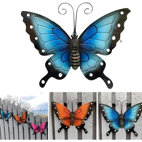 Nature-Inspired Metal Butterfly Decorative Wall Art Indoor/Outdoor Butterfly SCVD889