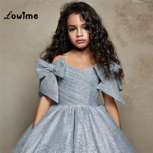 Princess Long Pageant Dresses For Girls 2018 Flower Girl Dresses For Weddings Elegant Vestidos De Comunion Kids Evening Dress
