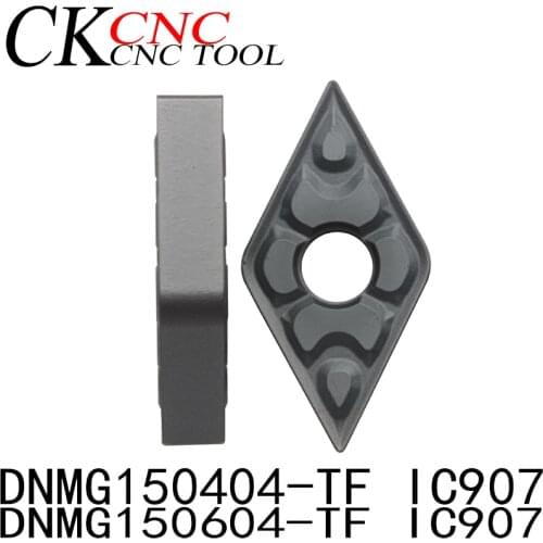 10pcs DNMG150404-TF IC907 DNMG150604-TF IC907 turning tool Carbide inserts Lathe cutter Cutting Tool CNC Tools