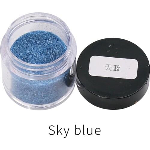 Sky Blue Color Fabric Dye Pigment Dye for Clothing Renovation for Cotton Feather Bamboo 10g/bottle D