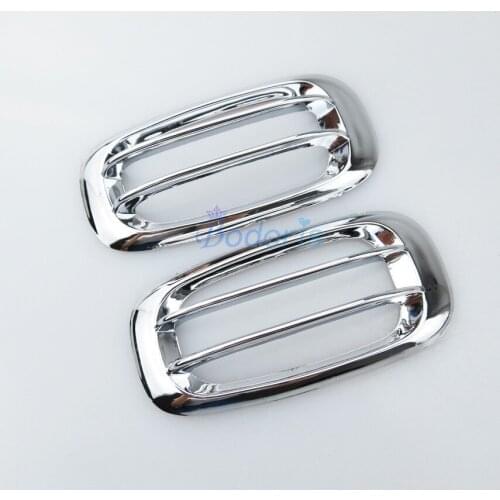 Side Lamp Cover Light Overlay Trims Chrome Car-Styling 2008 2009 2010 2011 For Toyota LC Land Cruiser 200 Accessories
