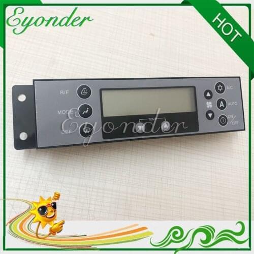 Aircon Controller Air Conditioner Conditioning AC A/C Control Panel for Komatsu and Sumitomo excavator TKS-CP208A2