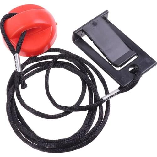 Universal Running Machine Safety Key Treadmill Magnetic Security Switch Lock Emergency Stop Switch Activation Fitness