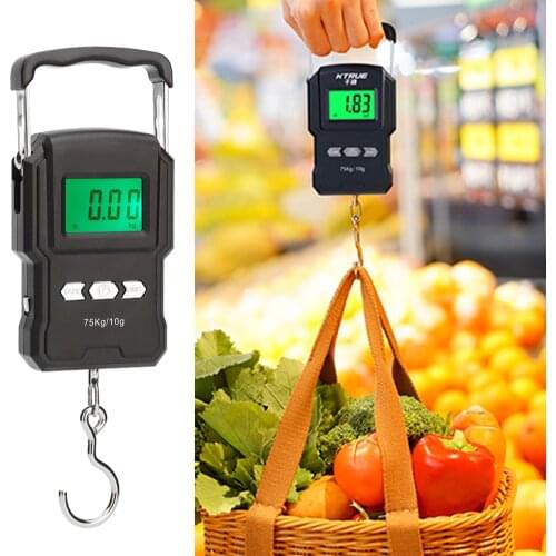 High Precision Scale Hanging Hook Versatile Mini Hook Scale LCD Backlight Kitchen Steelyard Electronic Scales