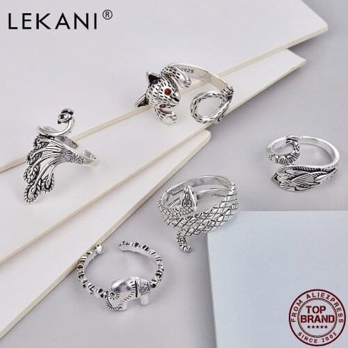 Vintage Cute Animal Ring For Women And Men Adjustable Opening Unisex Party Rings Classic Fashion Jewelry 2021 Trend Gift Rings