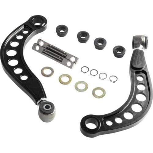1 Pair of Adjustable Rear Upper Control Arm Camber Kit for Honda Civic JDM DX/LX/EX/SI All 06-11 T6061 Aluminum