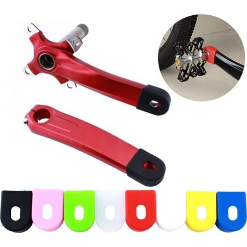 1pair Silicone Crank Cover Protective Cover For Mountain Road Fixie Gear Bicycle Sprocket