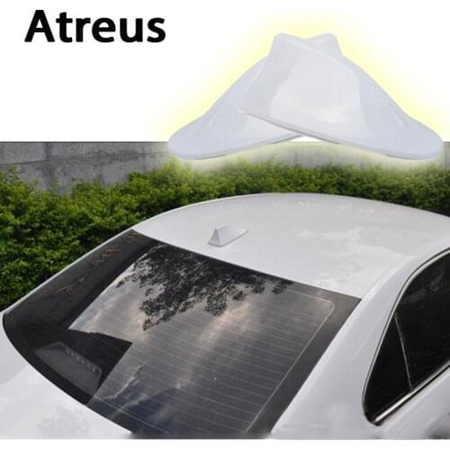 Atreus Car Shark Fin Antenna Radio Signal Antenna Stickers For Nissan qashqai Citroen c4 c5 c3 Chevrolet cruze aveo Peugeot 307