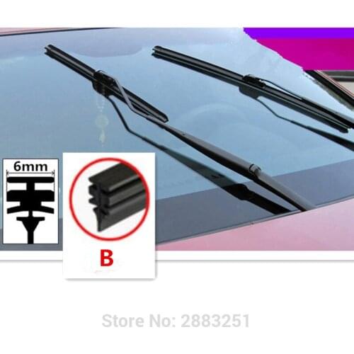 Free shipping Car Windshield Wiper Blade Insert Rubber strip(Refill) for ACURA TSX MDX RDX RSX Integra TLX TL RL car accessories