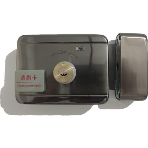 Door Access Control System Keyless Electronic Door Lock Swipe IC13.56mhz Card LOCK Remote control Lock Key Swipe Locks 1000Users