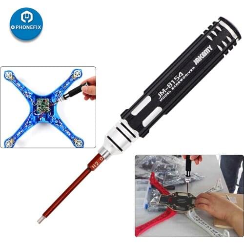 JM-8154 6 in 1Precision Screwdriver Kit For Drones Model Planes Motherboard Repair Tool For UAV DJI Mavic Pro Opening Repair