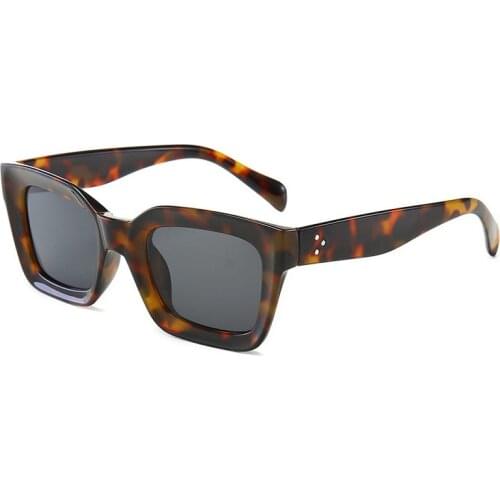 Square Cat Eye Glasses Women Retro Brand Design Vintage Sun Glasses For Female Ladies Eyewear Driver Goggles