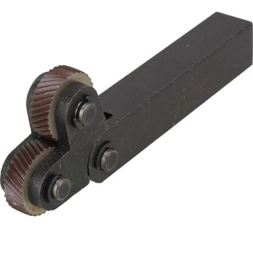 Set of Dual Wheels 2.0mm Wheel Knurled for knurling holders Knife Textured Knurled Pitch Linear Knurl Grid lines Knurling Tool