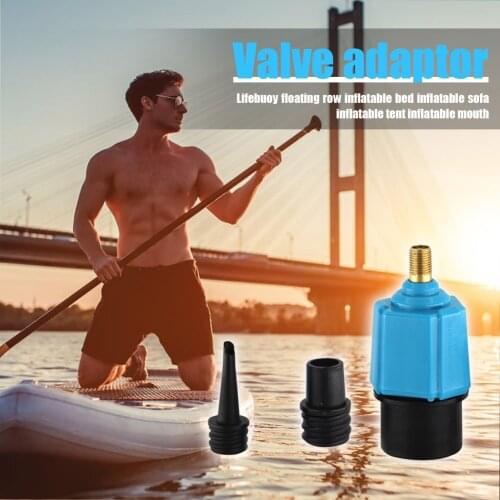 Inflatable Pool Valve Adapter Pump Converter Multifunctional Lifebuoy Air Valve for Outdoor Watering Playing Supply