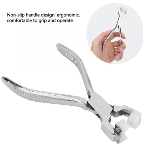 Optical Eyeglasses Frame Adjusting Pliers Nylon Flat Jaw Nylon End Eye Glasses Frame Repair Tools Kit for Adjusting Glass Frame