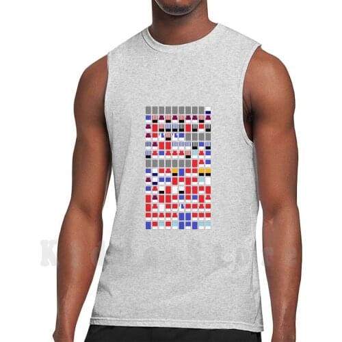 Pixel Tank Tops Vest Sleeveless Pixel Art Pixels Football Soccer Football History Sport England Infographic