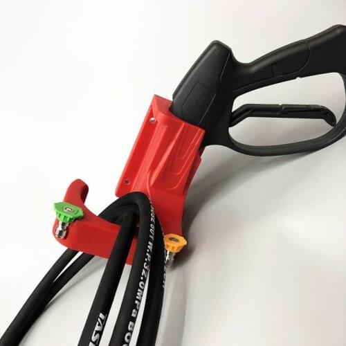 High Pressure Water Gun Hanging Rack Wall Mounted Car Washer Bracket Pylon Wash Pipe Hook Hose Supportor Tools Storage Holder