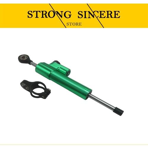 Ninja 300 EX 300 CNC Adjust Steering Damper Stabillizer Bracket Kit Set Mount For EX300 NINJA300 2013-2016