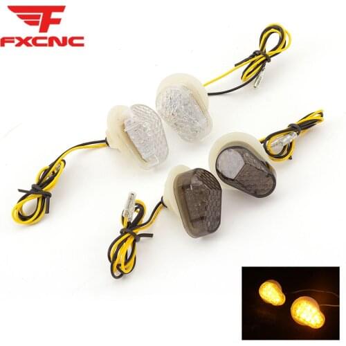 For Yamaha YZF R1 R6 2003 - 2014 12V LED Motorccyle Turn Signal Light Indicator Blinker Set For YZF R6S 2006 2007 2008 2009