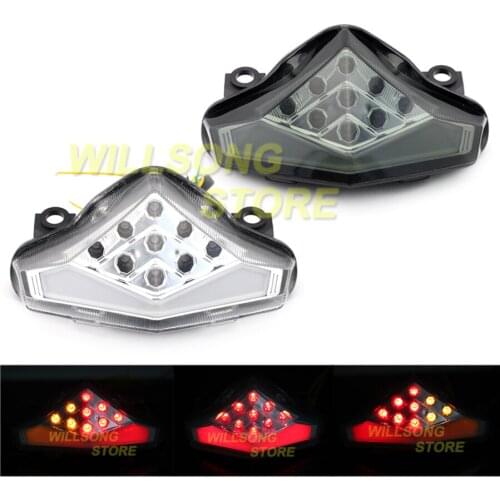 Rear LED Tail Brake Light Blinker Turn Signal Integrated Lamp For KAWASAKI ER-6N ER-6F NINJA 650/400R Motorcycle Accessories