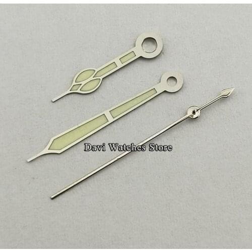 Green Luminous Watch Hands For Miyota 8205 8215 821A,DG2813 3804 movement