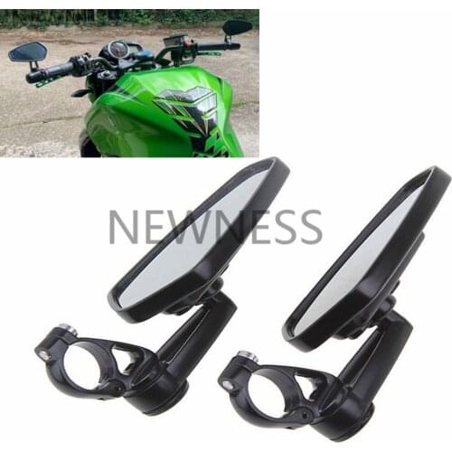 7/8" 22mm Bar End Rear Mirrors Motorcycle Accessories Motorbike Scooters Rearview Mirror Side View Mirrors Moto for Cafe Racer