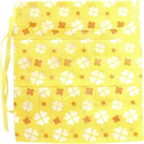 22 Slots Knitting Needle Case Bag Holder Knitting Pin Storage Bag