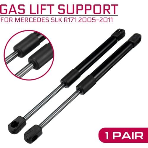 Rear Trunk Tailgate Gas Spring Shock Lift Struts Strut Support Rod Arm Bars Bracket For Mercedes For Benz SLK R171 2005-2011