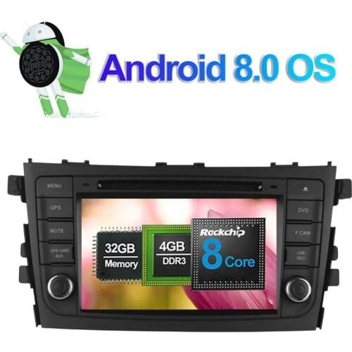 4GB ROM Android 8.0 Octa Core Car Multimedia Player with GPS Navigation For Suzuki Celerio 2014-/Cultus 2017- Car Radio Stereo