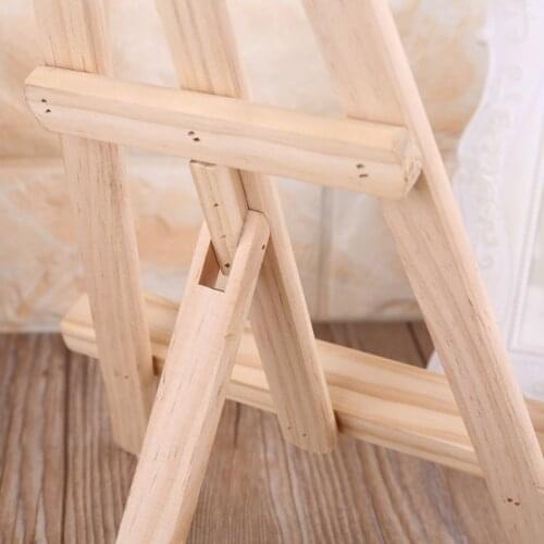 Wood Table Easel Tablets Stand Easel Painting Craft Wooden Stand For Party Decoration Art Supplies