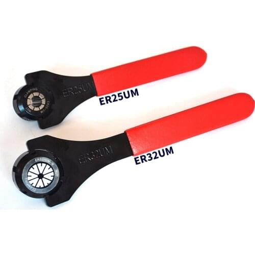 ER Collet Spanner Wrench ER25 ER32 Collet ER Nut Chuck Tools for CNC Spindle Motor with ER Collets