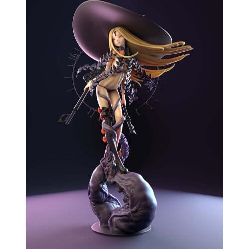 GK Resin WF2020 Winter Abigail FateGrand Order White Mold Figure