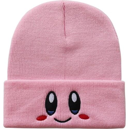 Hoshi lovely 100% Cotton Cartoons Warm Winter ski Beanie Knitted Hat Skullies Beanie Unisex fashion outdoor Casual hats