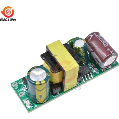DC 12V 400mA AC-DC Switching Power Supply Isolation Board Step Down Buck Converter Module Temperature Short-Circuit Protection