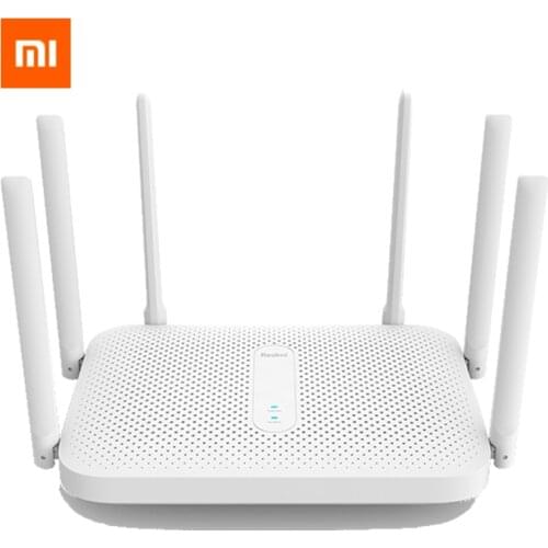 Xiaomi Redmi Router AC2100 2.4G 5G Gigabit Dual Band Wireless Router 6 High Gain Antennas 128MB Open WRT WiFi Router Easy Setup